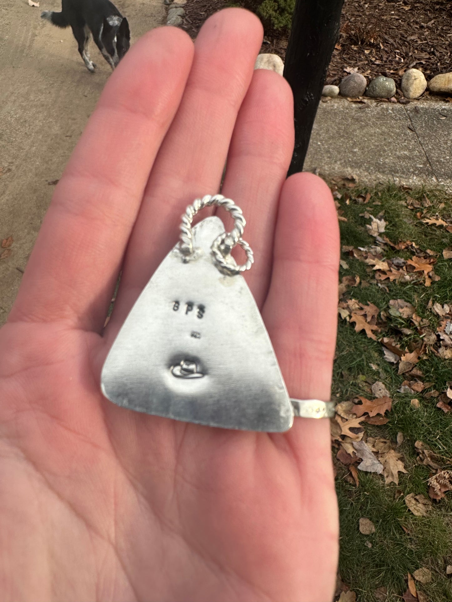 Montana agate pendant