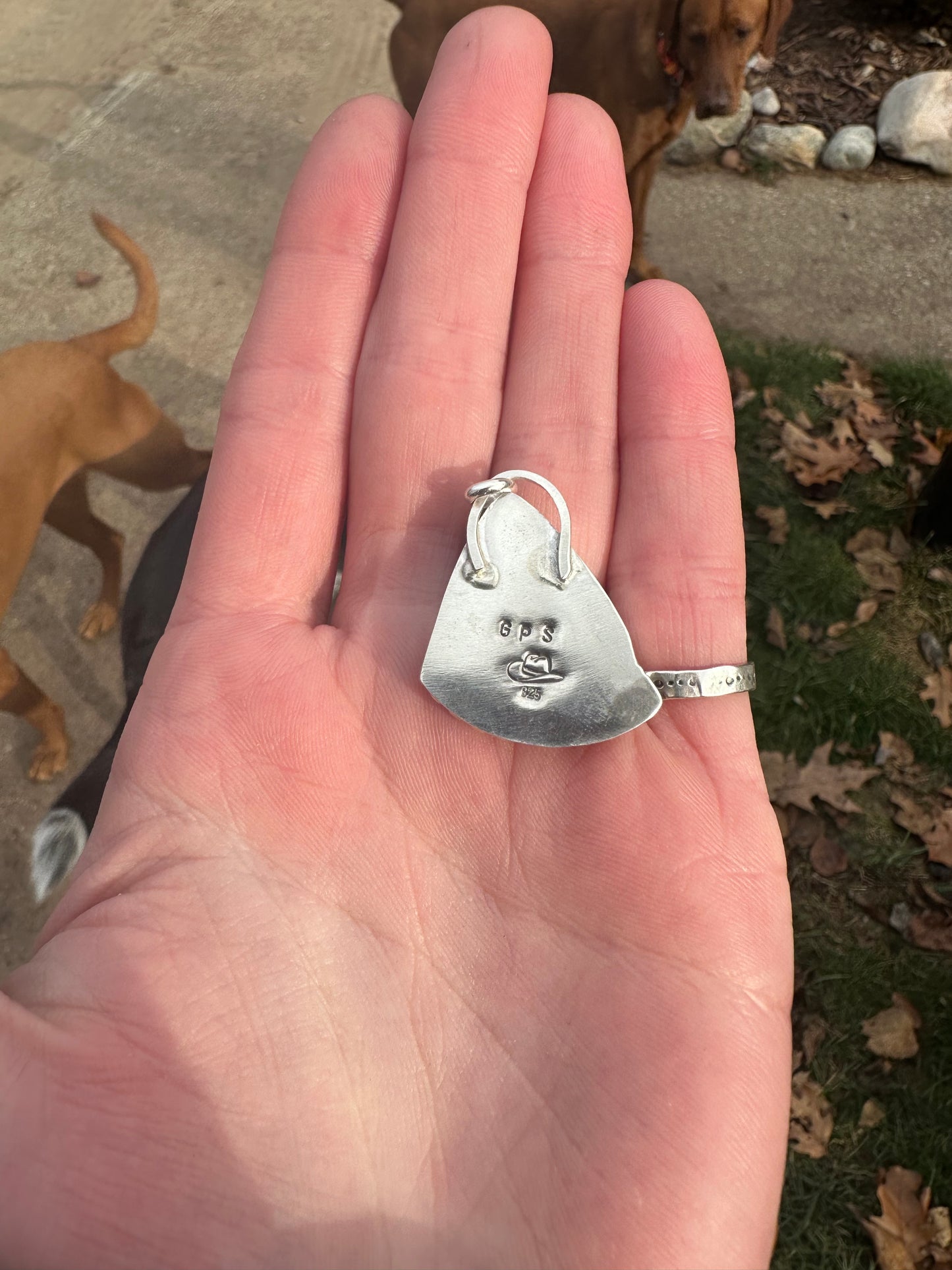 Montana agate pendant